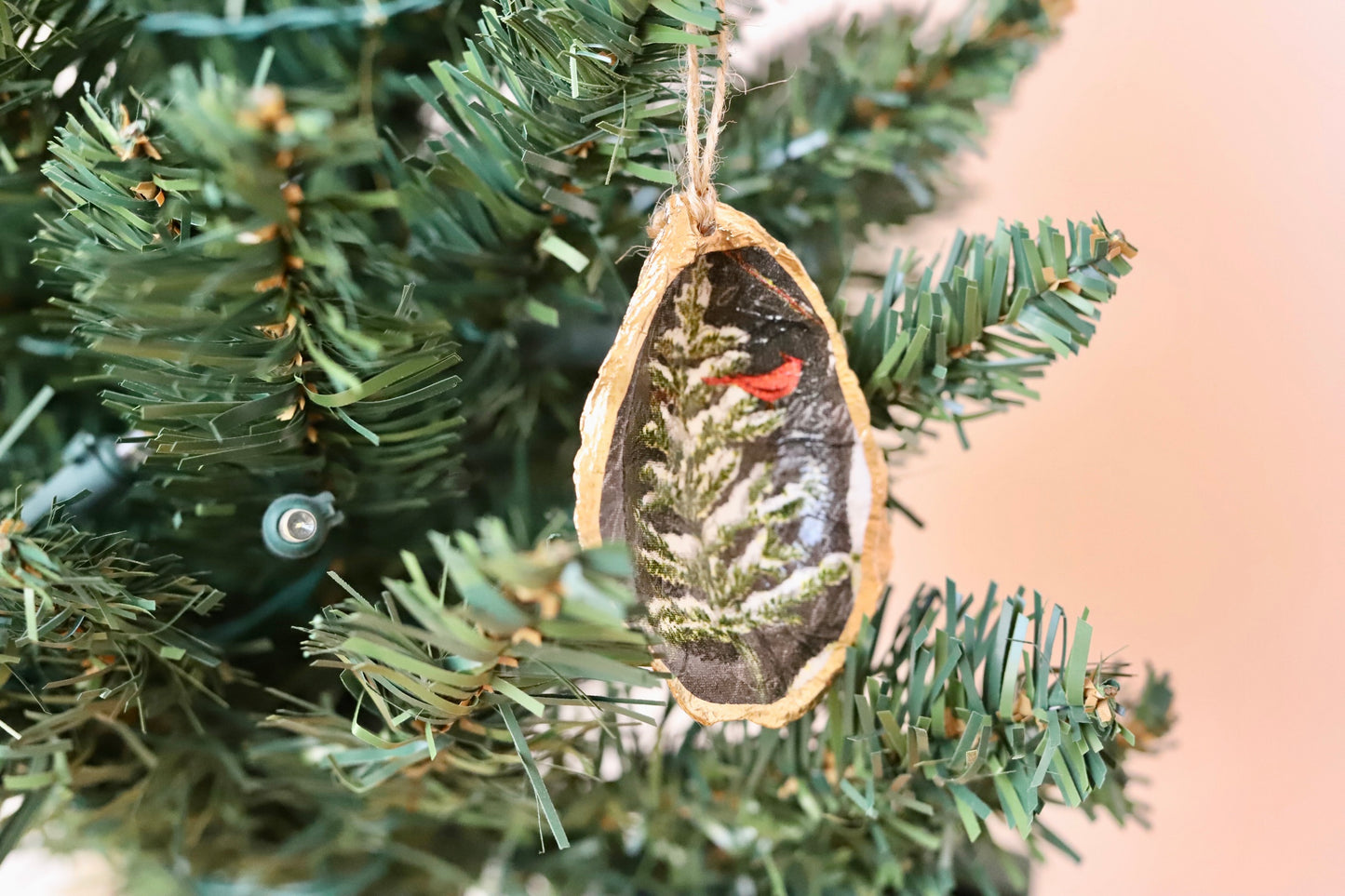 Snowy Tree Ornament