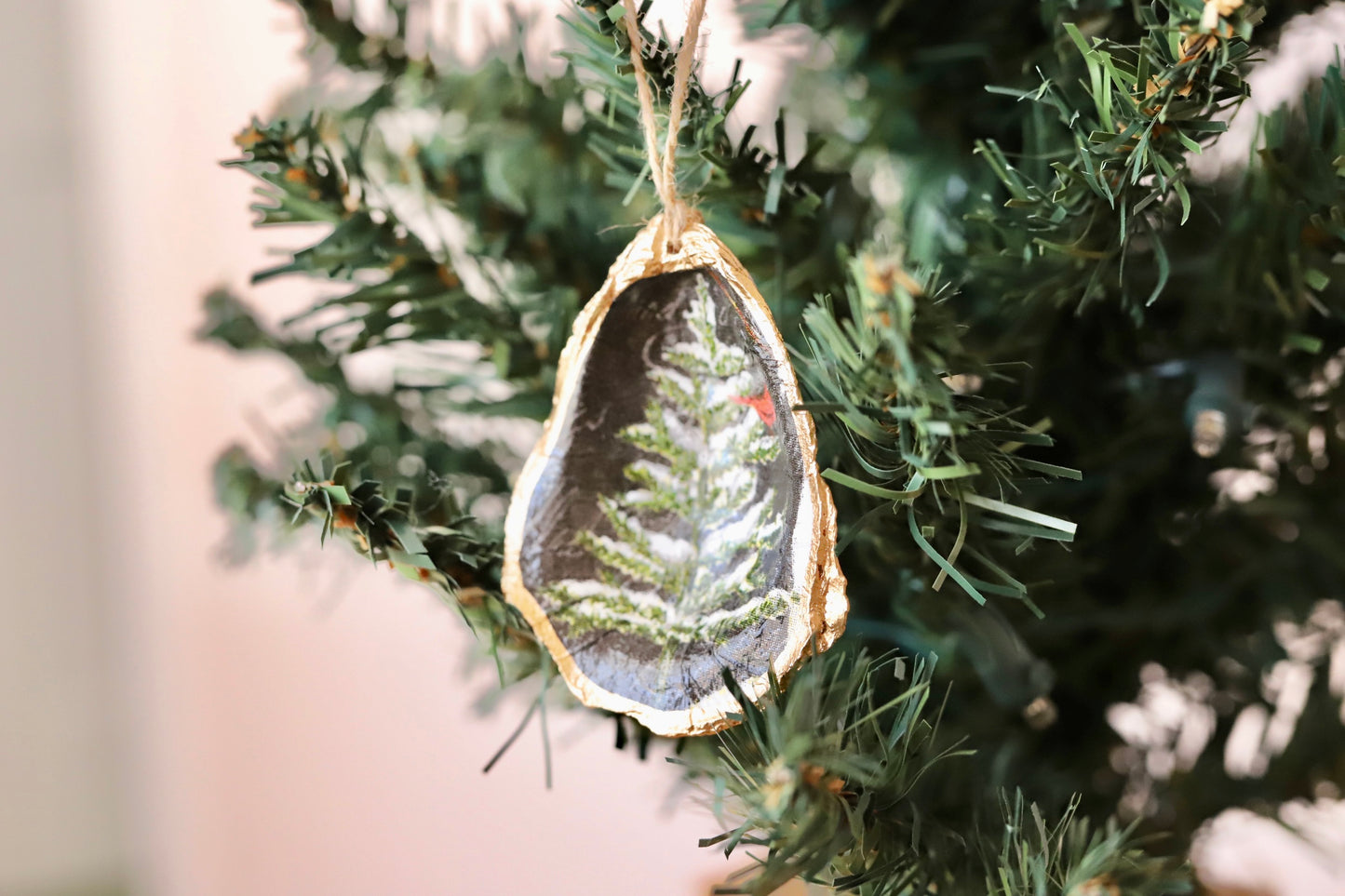 Snowy Tree Ornament