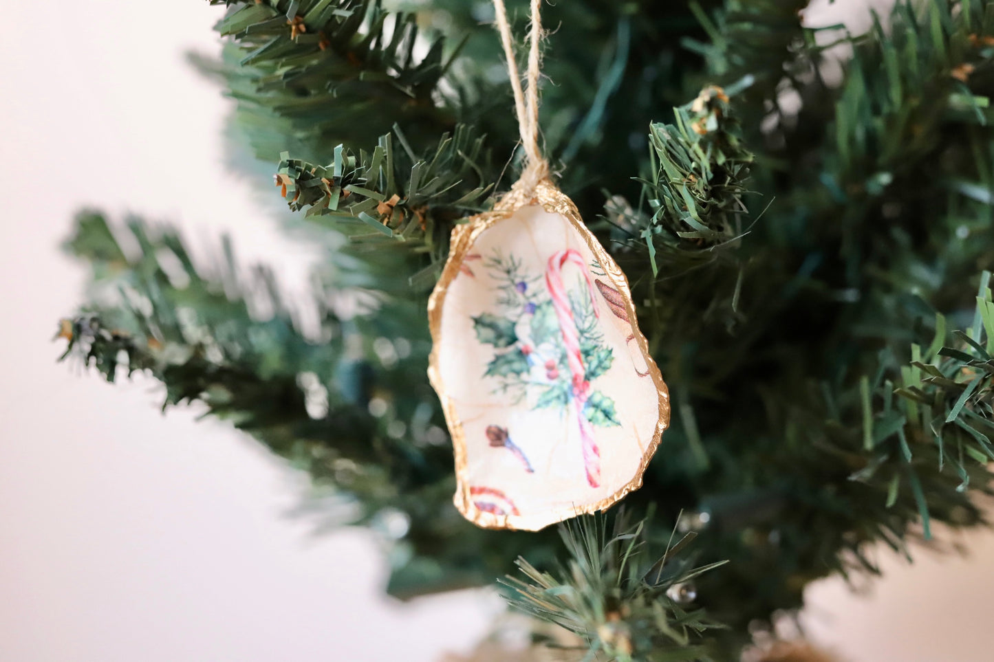 Vintage Candy Cane Ornament