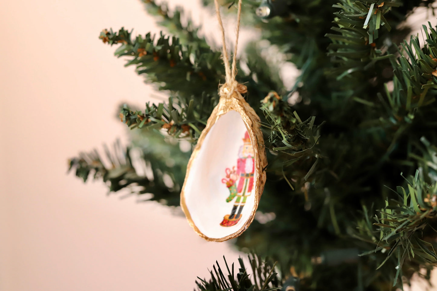 Red Stocking-Stuffer Nutcracker Ornament