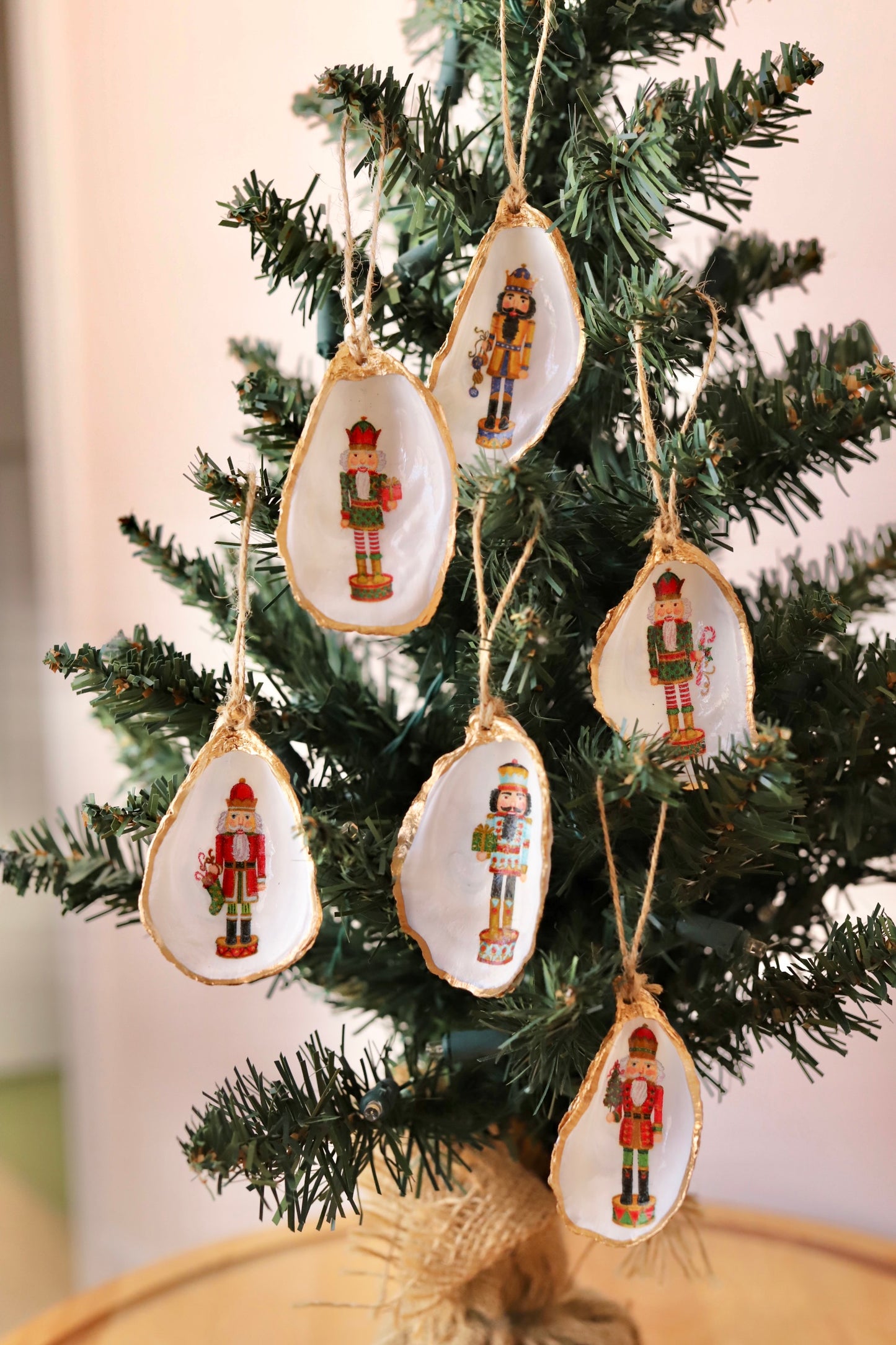 Nutcracker Ornament (Single or Set of 6)