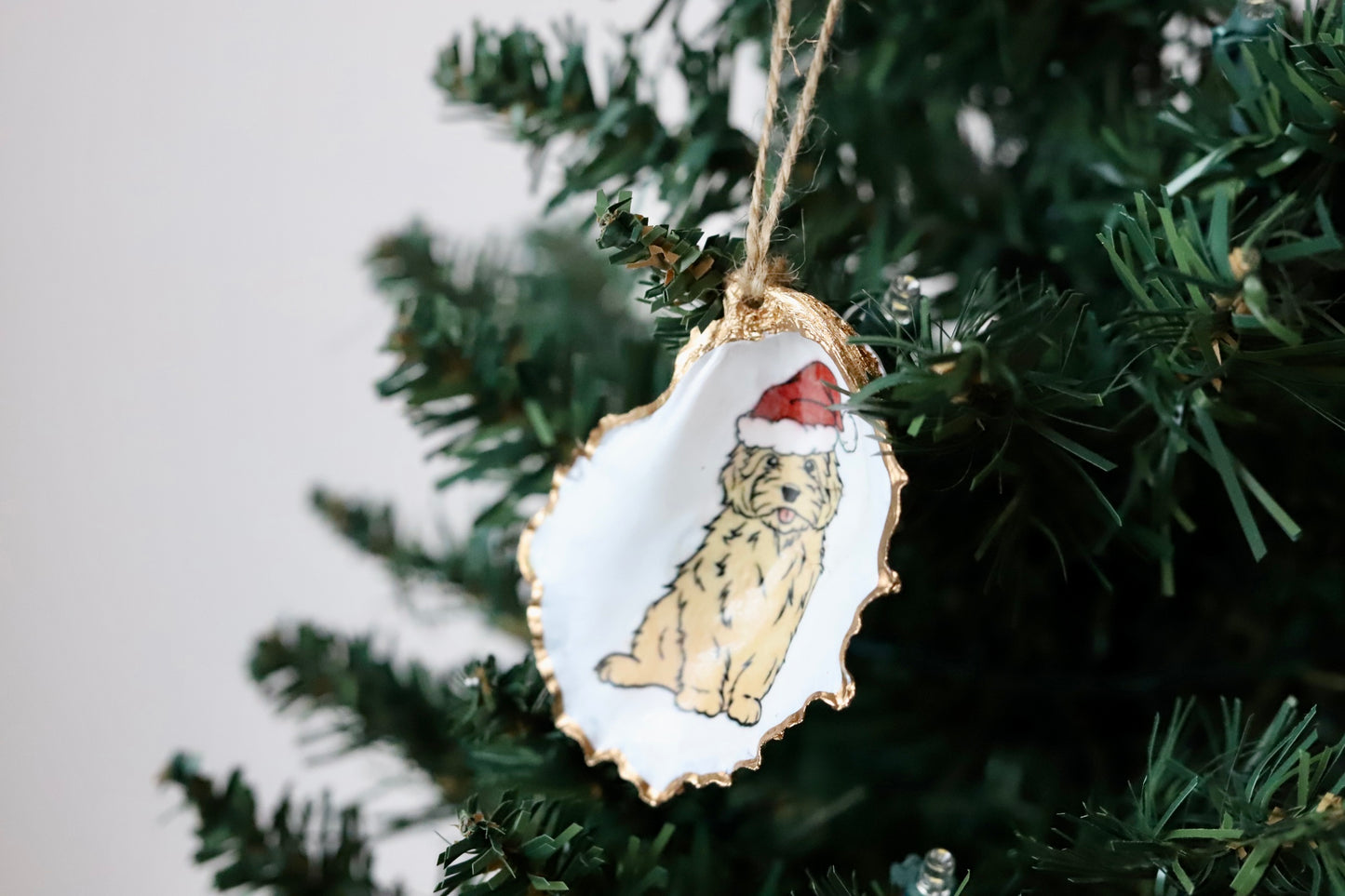 Santa Doodle Ornament