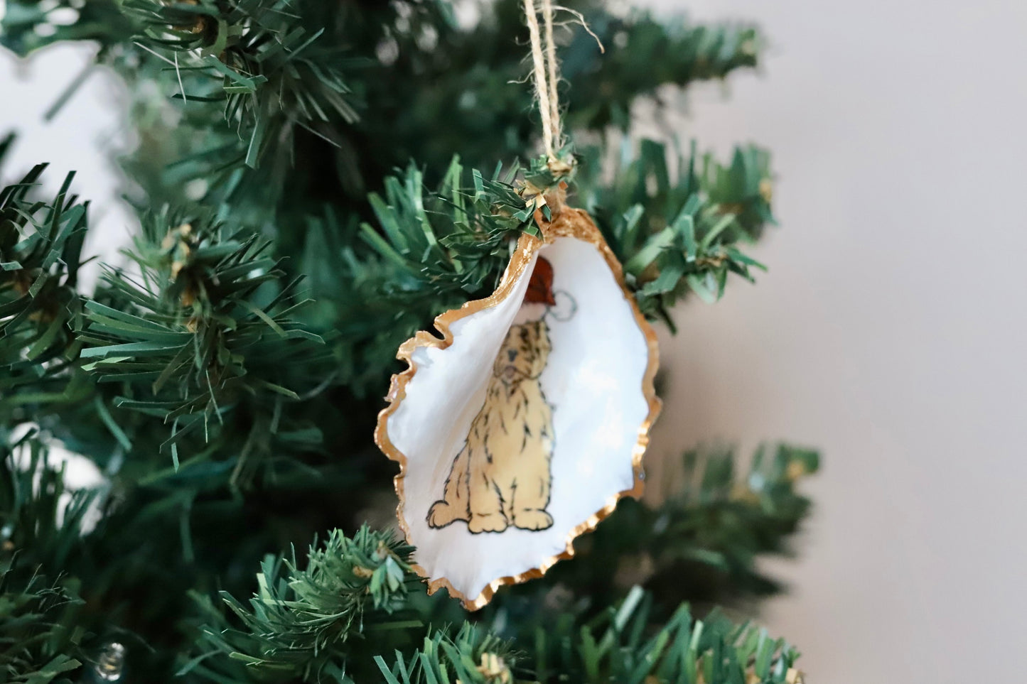 Santa Doodle Ornament