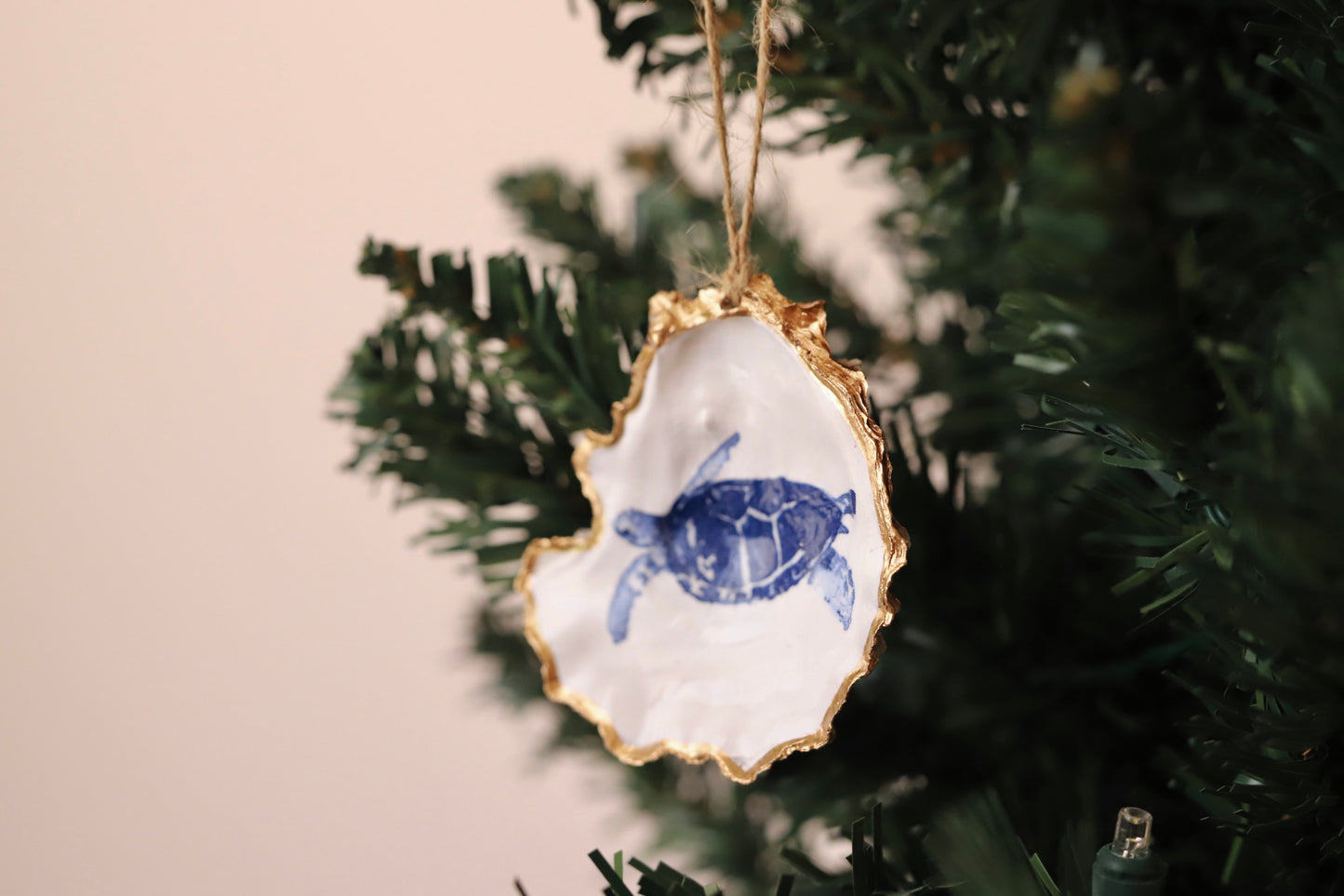 Watercolor Sea Turtle Ornament