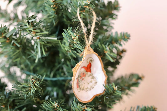 Jolly Santa Ornament