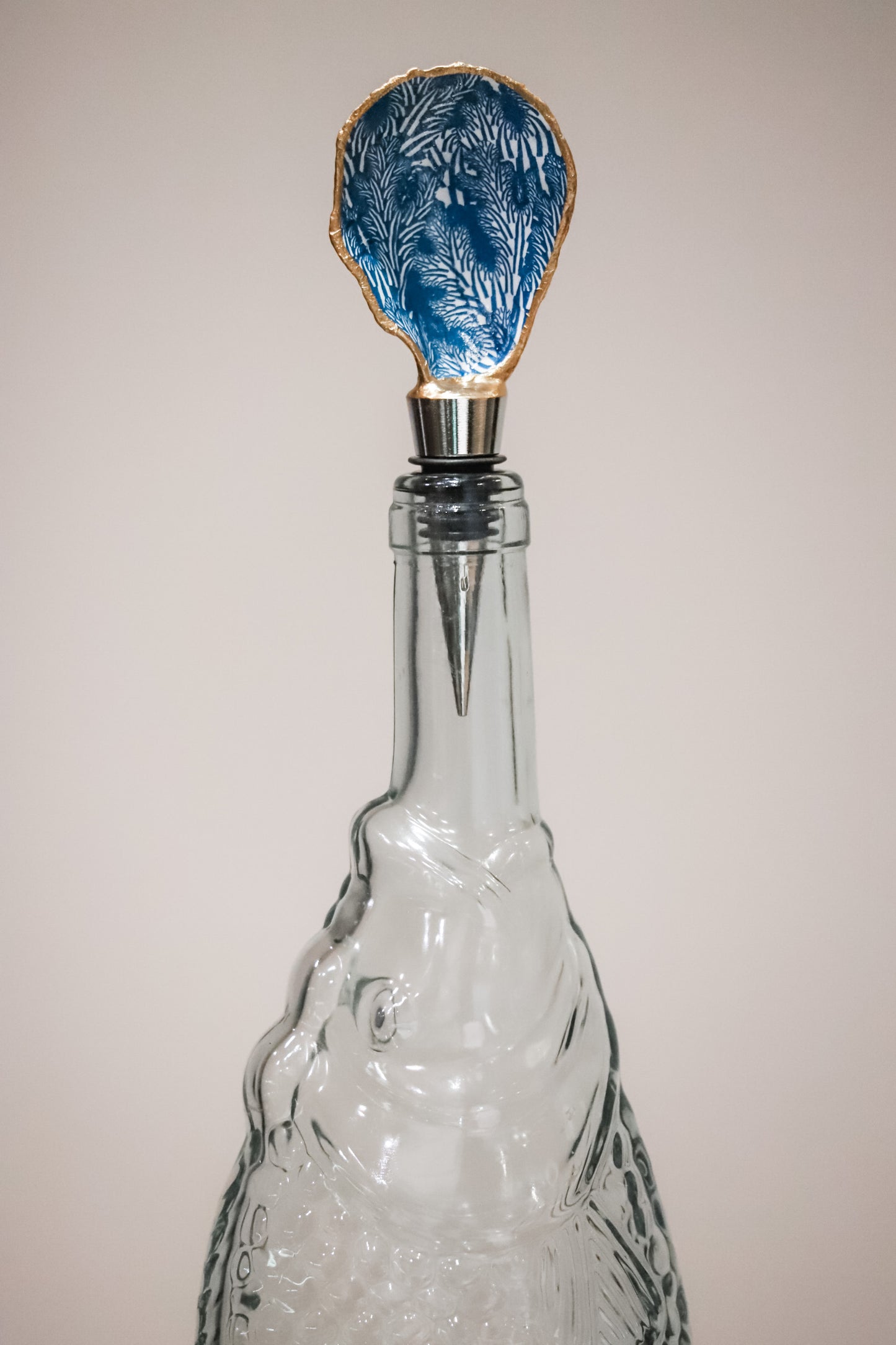 Blue Coral Bottle Stopper