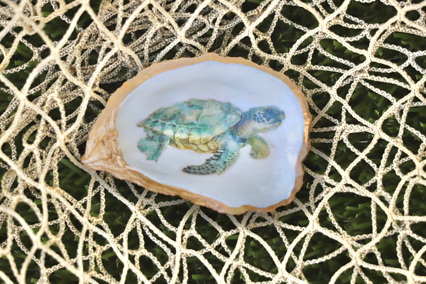 Green Turtle Trinket Dish