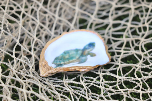 Green Turtle Trinket Dish