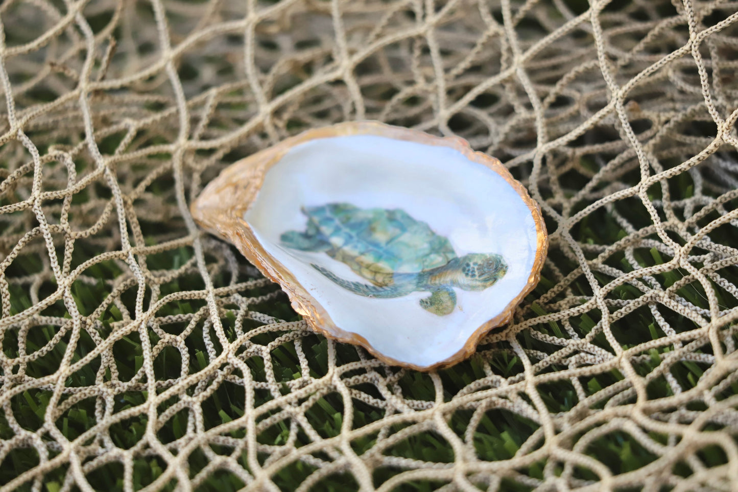 Green Turtle Trinket Dish