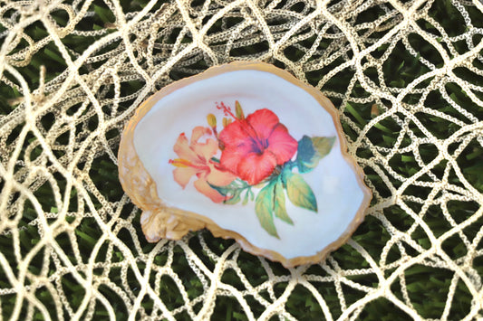 Hibiscus Trinket Dish