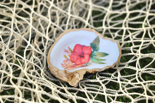 Hibiscus Trinket Dish