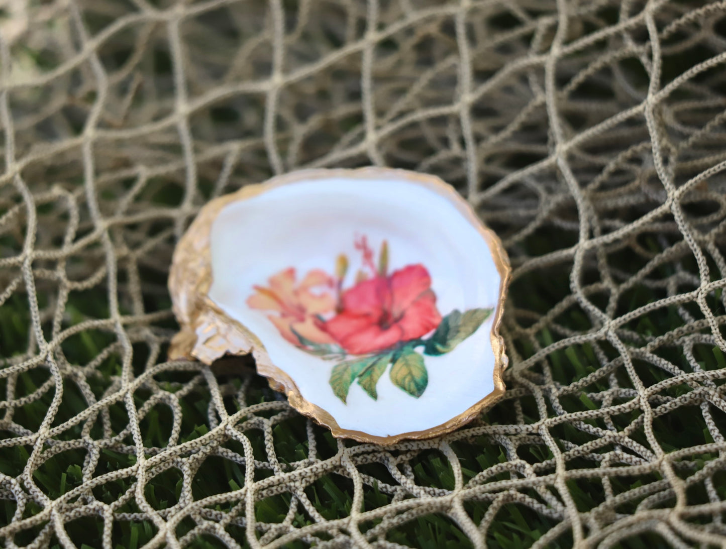 Hibiscus Trinket Dish