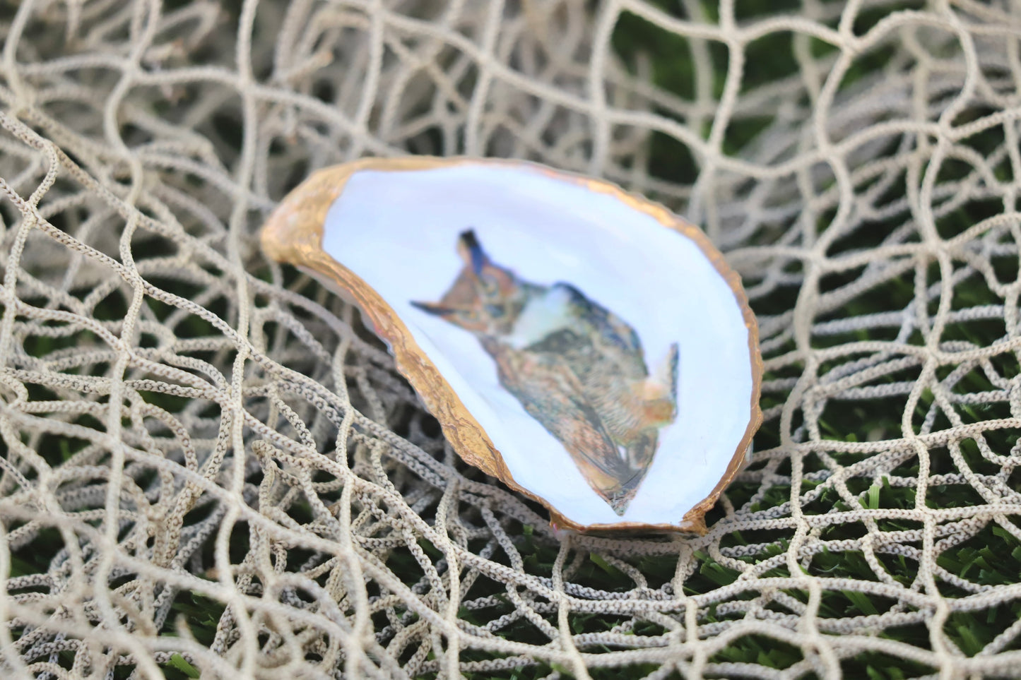 Great Horned Owl Trinket Dish