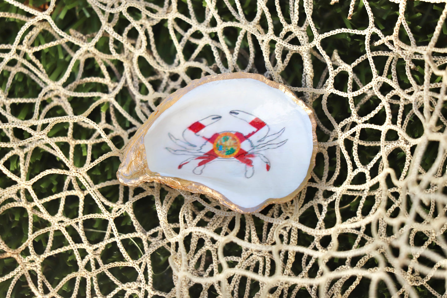 State of Florida Crab Trinket Dish