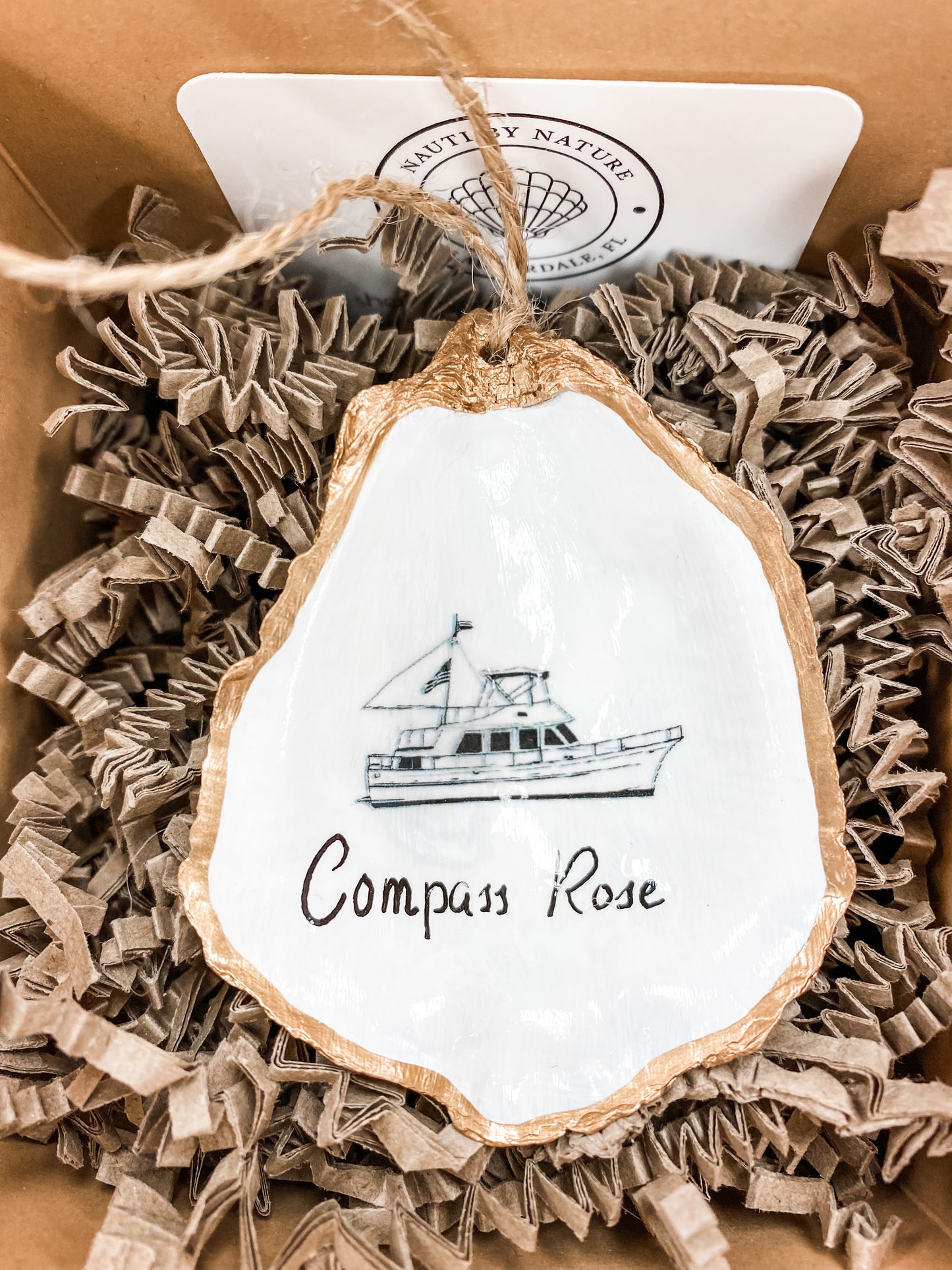 Custom Boat Ornament