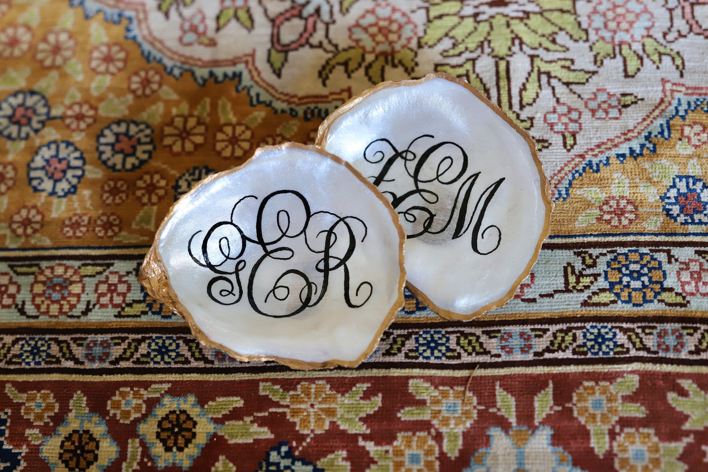 Personalized Monogram Trinket Dish