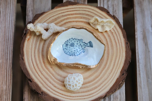 Puffer Trinket Dish