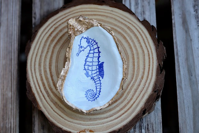 Multicolor Seahorse Trinket Dish