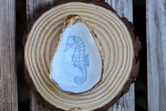 Multicolor Seahorse Trinket Dish