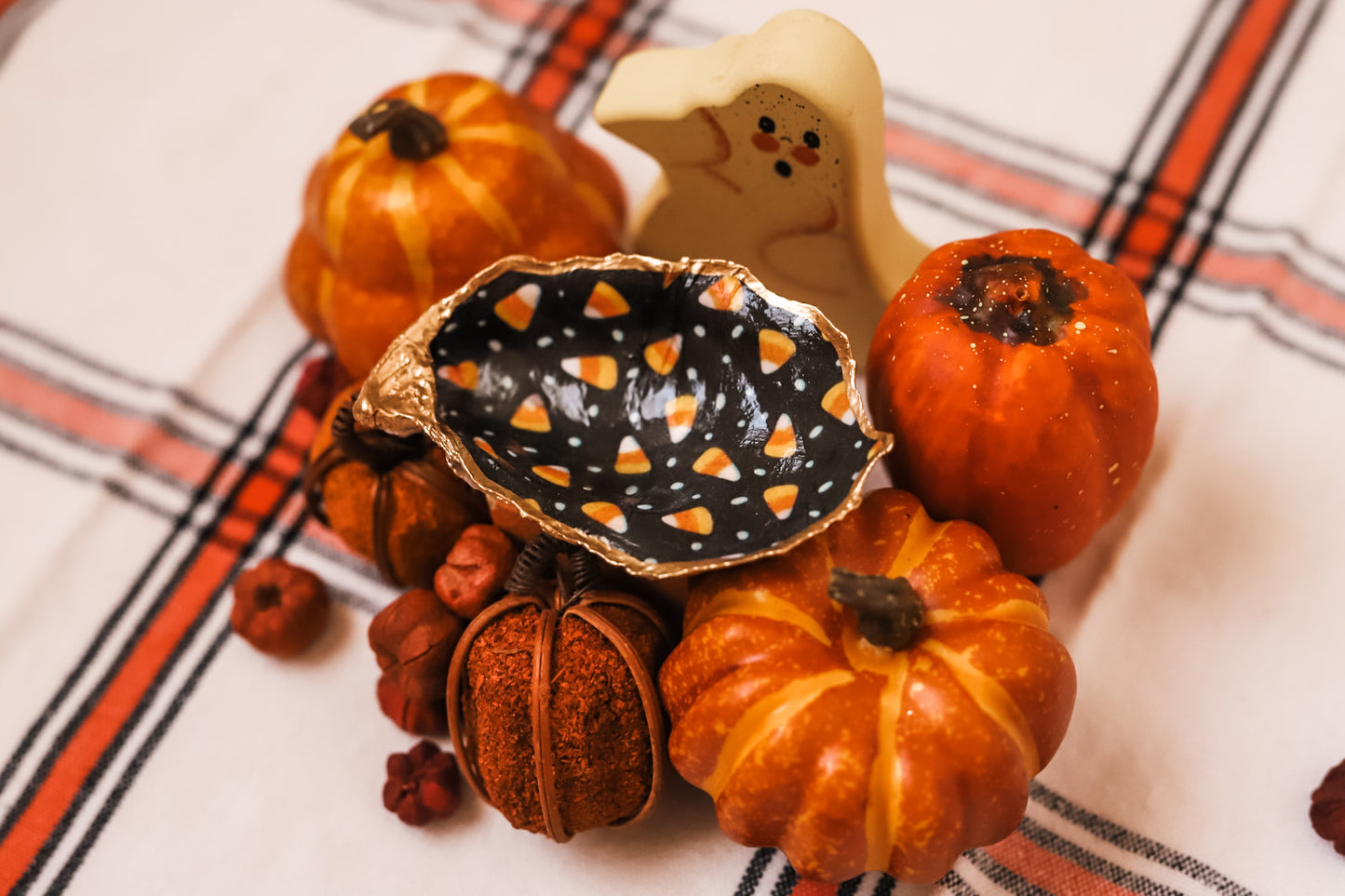 Candy Corn Trinket Dish