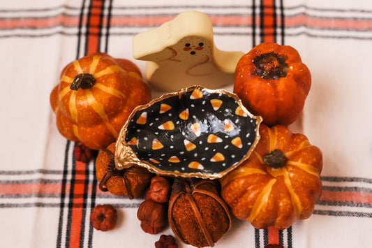 Candy Corn Trinket Dish