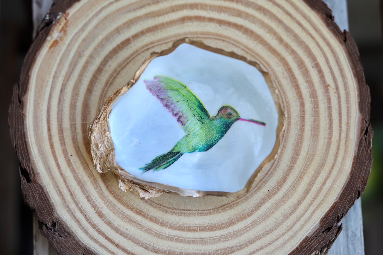 Hummingbird Trinket Dish