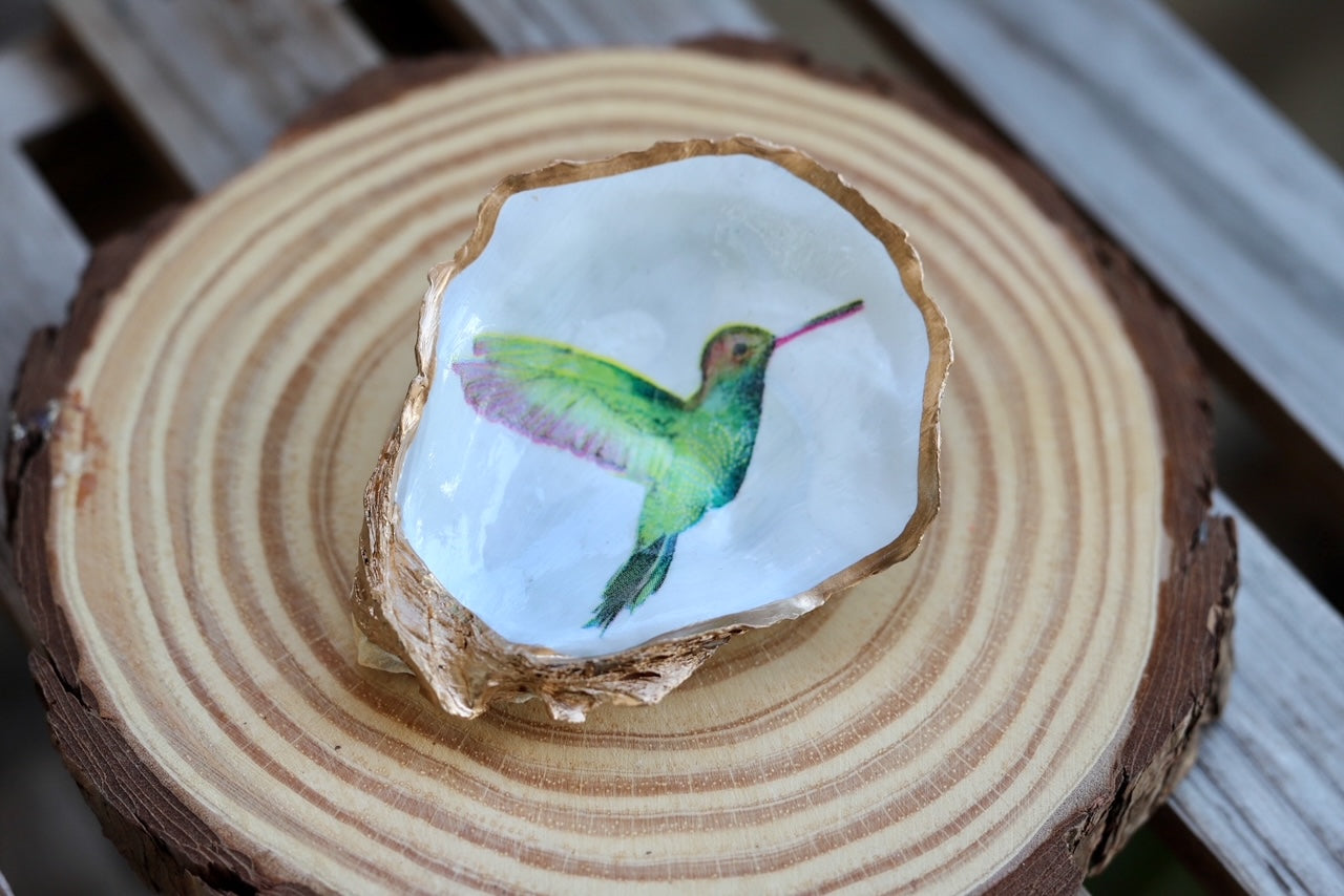 Hummingbird Trinket Dish