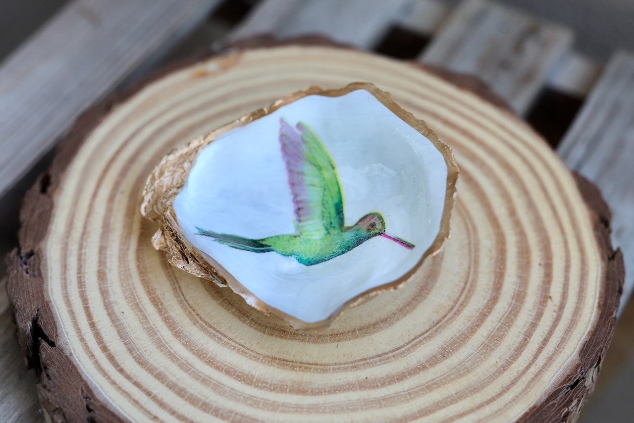 Hummingbird Trinket Dish