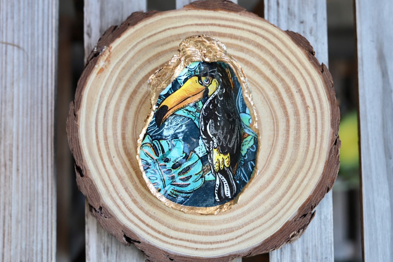 Black Toucan Trinket Dish