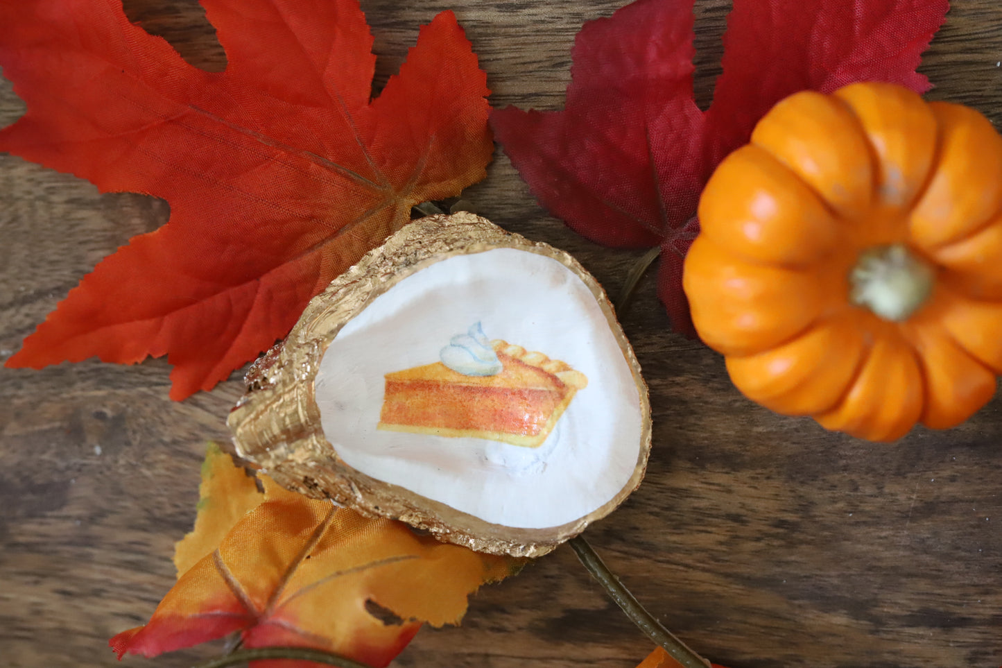 Sweet as Pumpkin Pie Trinket Dish