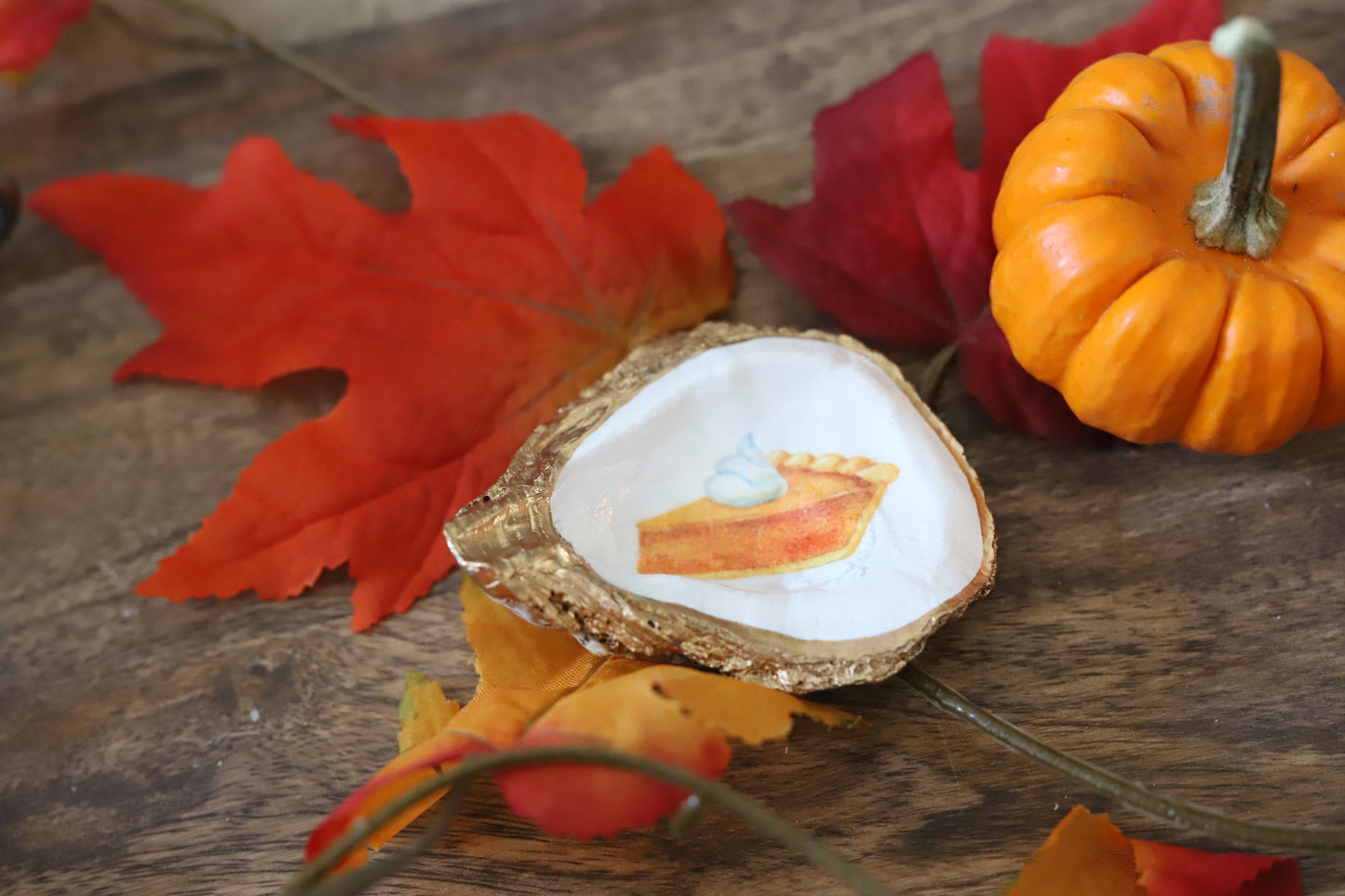 Sweet as Pumpkin Pie Trinket Dish