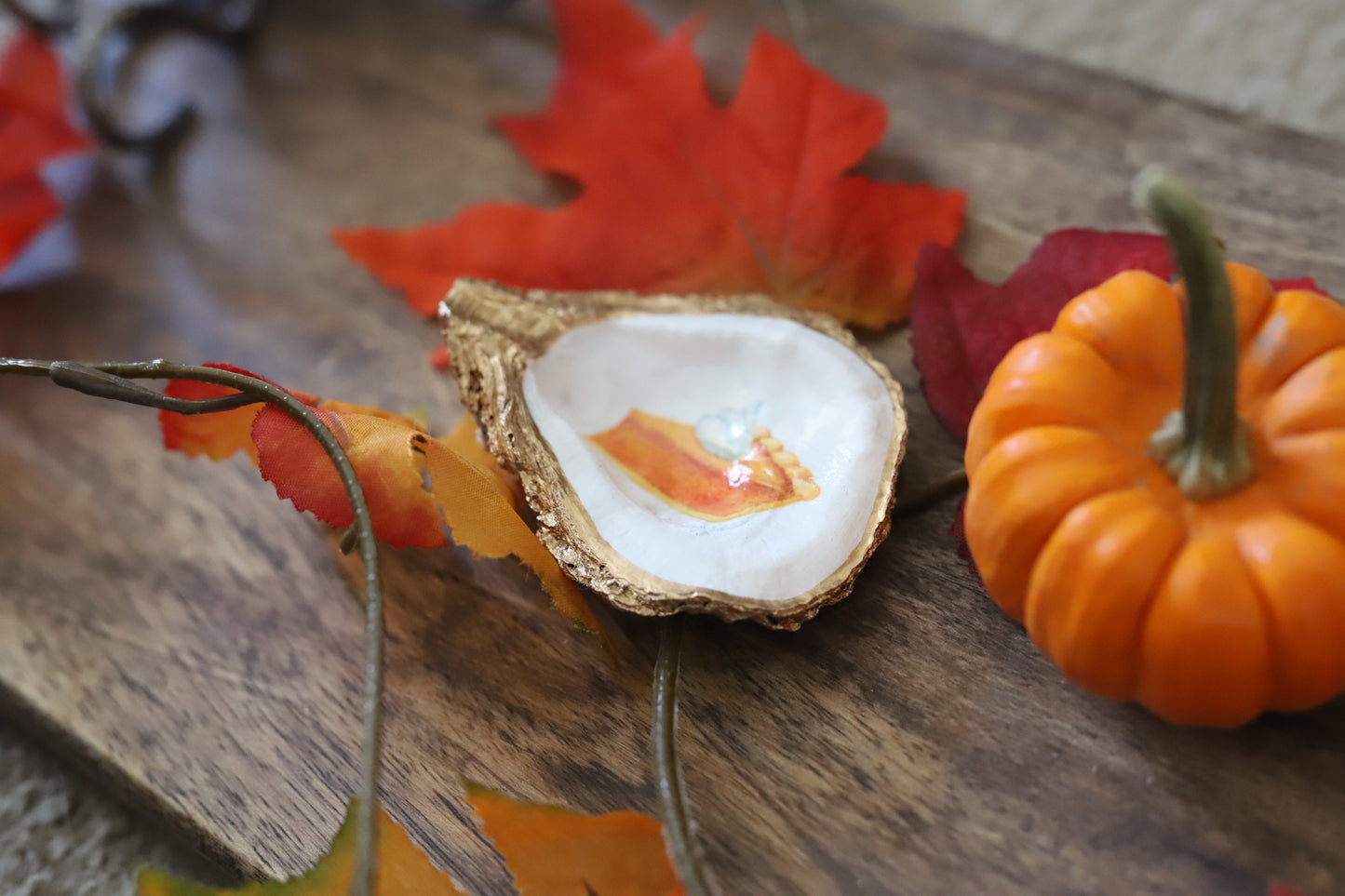 Sweet as Pumpkin Pie Trinket Dish