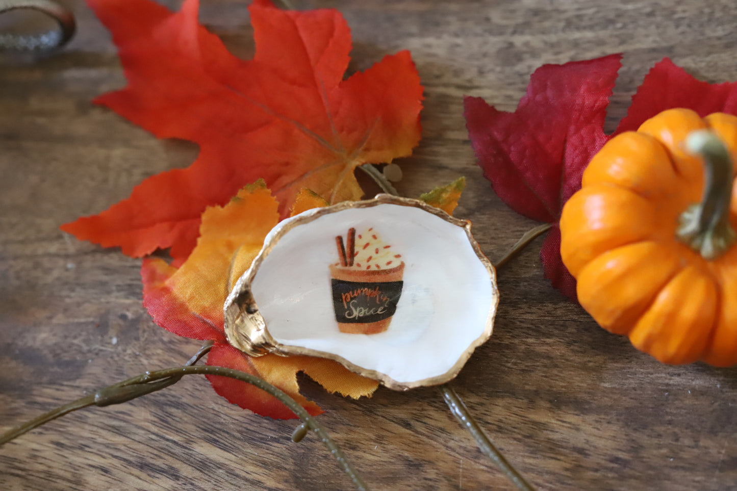 Pumpkin Spice Everything Nice Trinket Dish