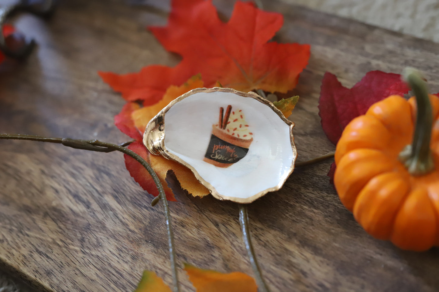 Pumpkin Spice Everything Nice Trinket Dish