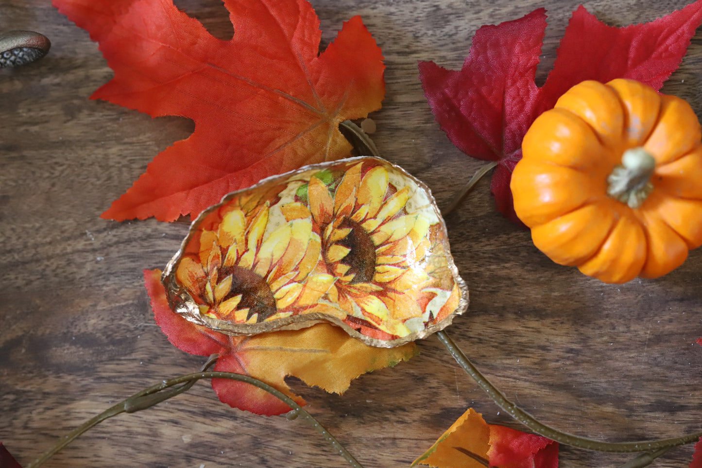 Sunflowers Trinket Dish