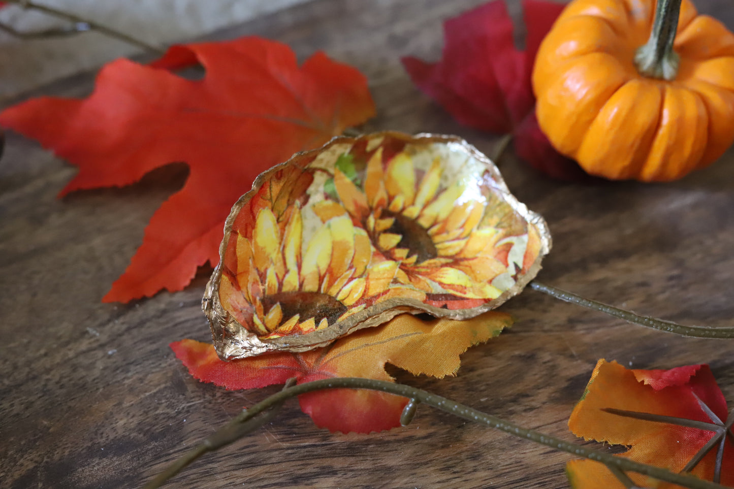 Sunflowers Trinket Dish