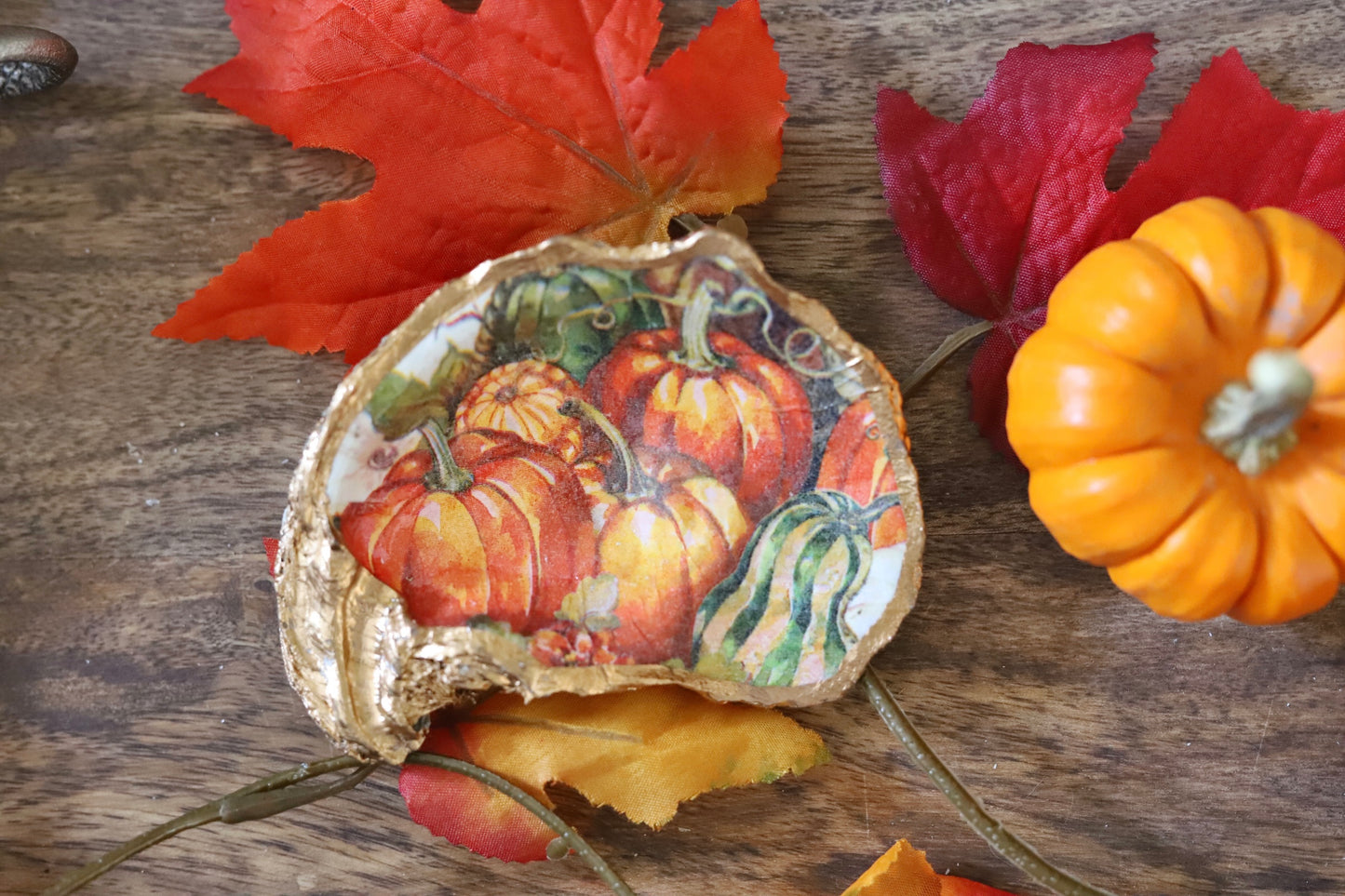 Basket of Gourds Trinket Dish