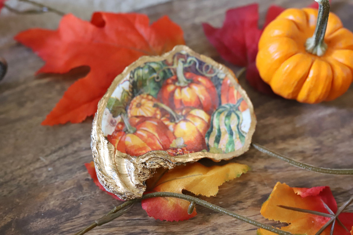 Basket of Gourds Trinket Dish