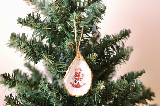 Rockin' Santa Ornament