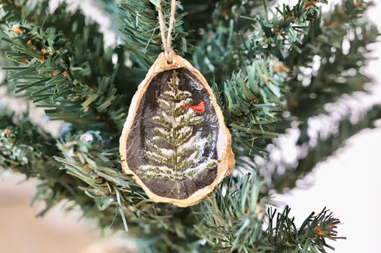 Snowy Tree Ornament