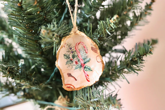 Vintage Candy Cane Ornament