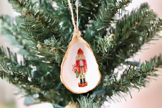 Red Stocking-Stuffer Nutcracker Ornament