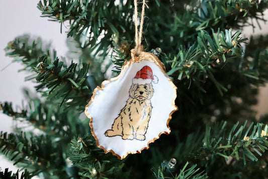 Santa Doodle Ornament