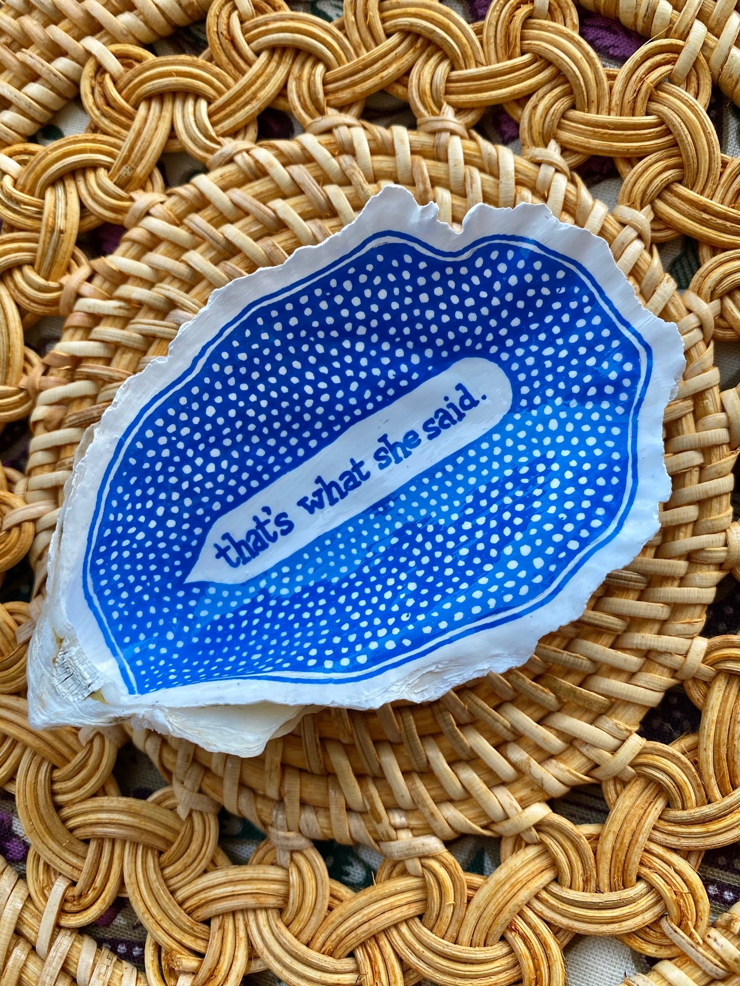 Personalized Phrase Trinket Dish