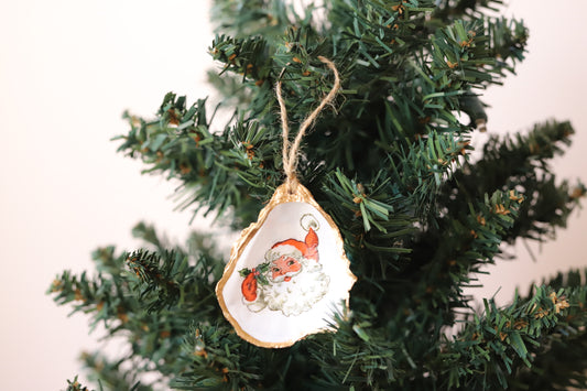 Jolly Santa Ornament