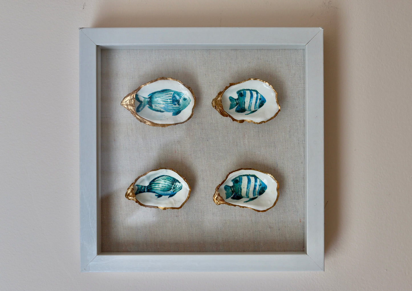 Reef Fish x 4 Shadow Box