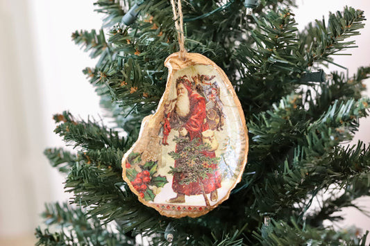 Vintage Saint Nick Ornament